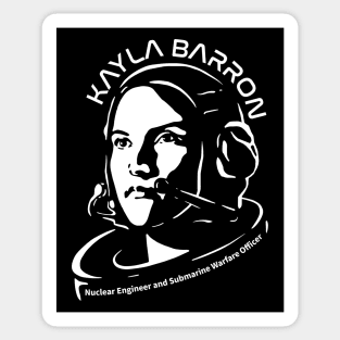 Women in Space: Kayla Barron Sticker